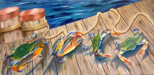 March of the Blue Crabs